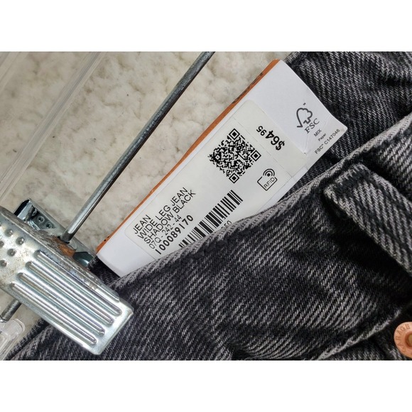 Garage Denim Jeans Wide Baggy Distressed Wmns 5 /27 Hi Rise Jambre Large (28x32) - Picture 16 of 16